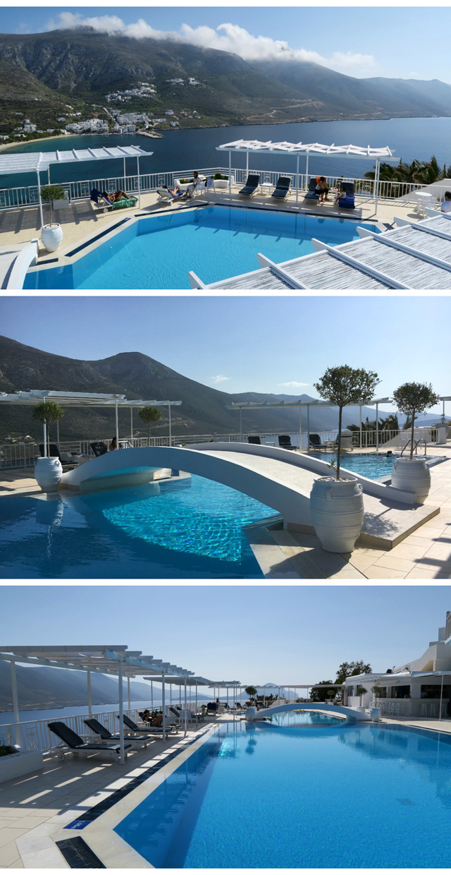 Amorgos Aegialis hotel pool